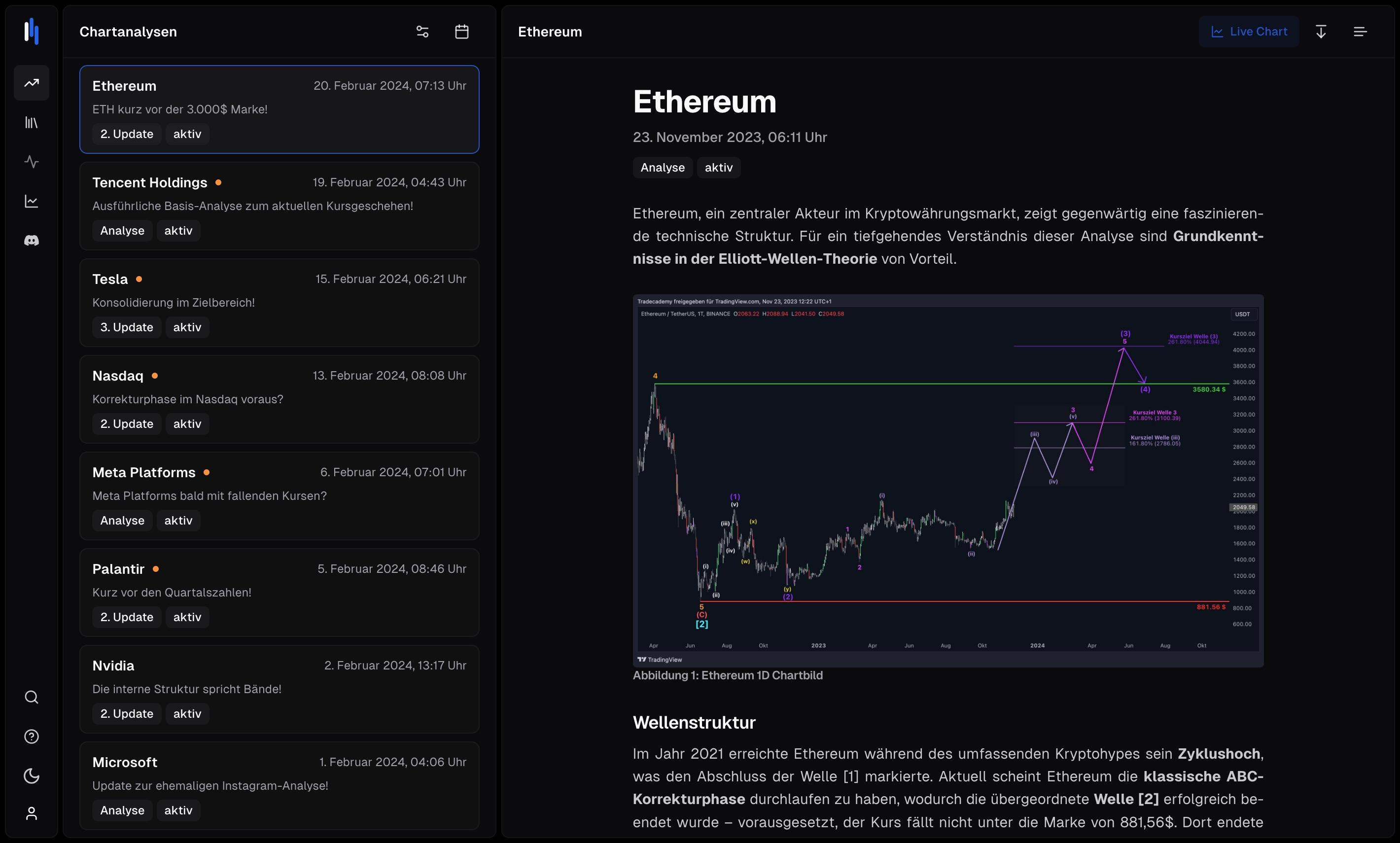 Tradecademy Screenshot