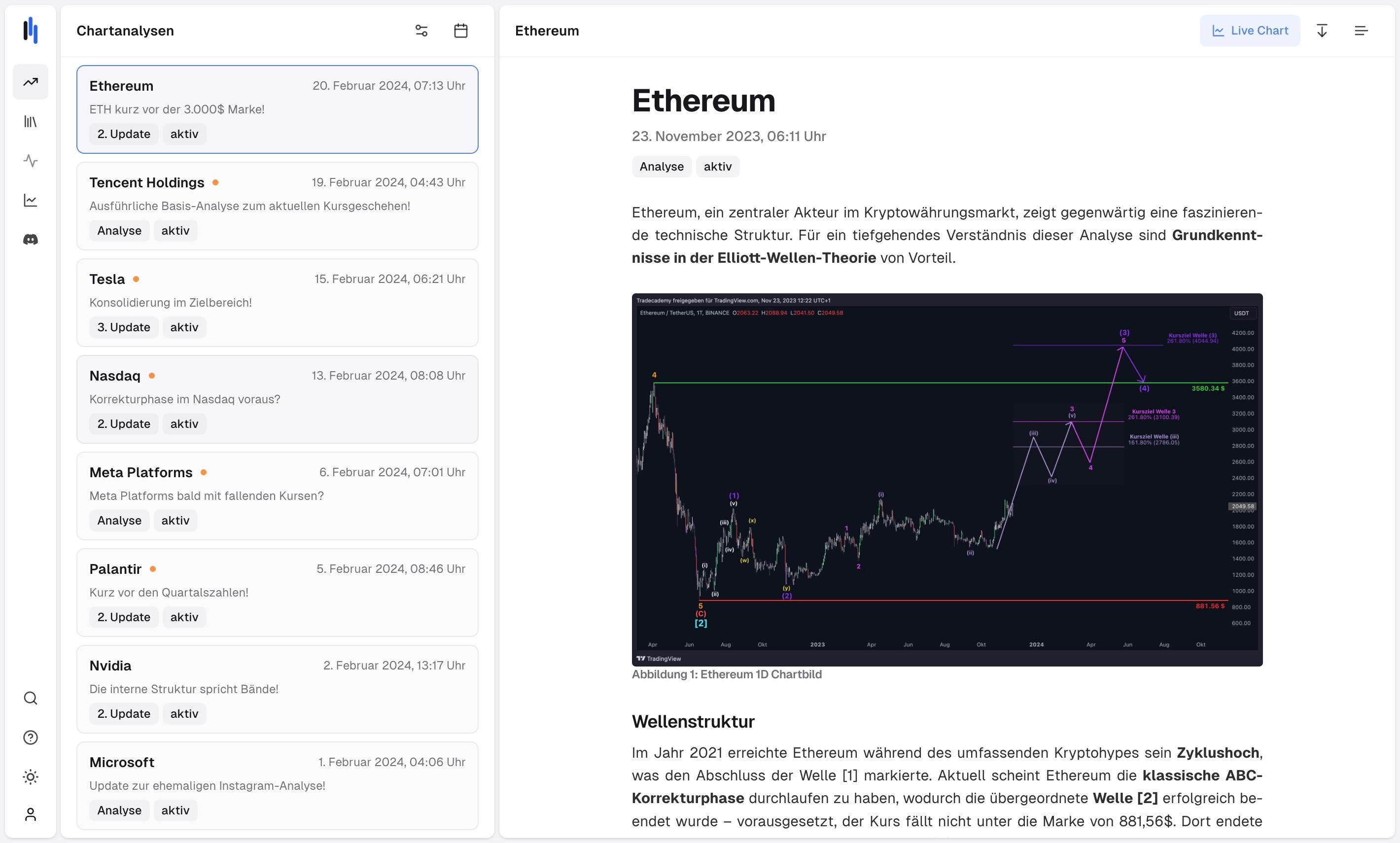 Tradecademy Screenshot